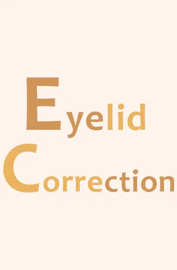 eyelid corect middle